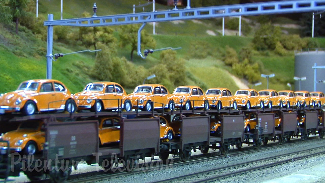 Il più grande plastico ferroviario di Svizzera con trenini in scala 0